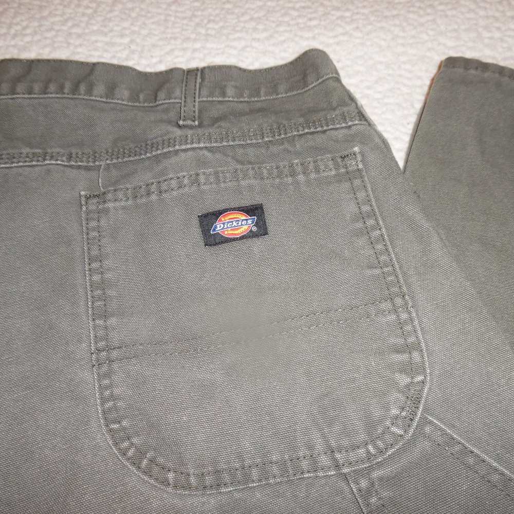 DICKIES JEANS. GREY. 40X32. MENS.